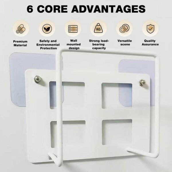 WiFi Router Wall Mount Bracket – Space-Saving & Easy to Install