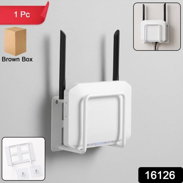 WiFi Router Wall Mount Bracket – Space-Saving & Easy to Install
