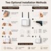 WiFi Router Wall Mount Bracket – Space-Saving & Easy to Install