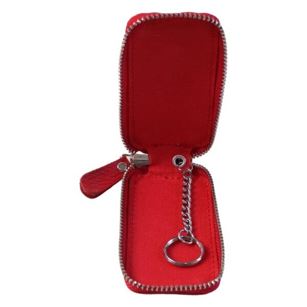 Leather Car Key Case – Smart Key Holder with Snap Hook