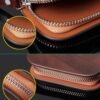 Leather Car Key Case – Compact & Stylish with Secure Closure