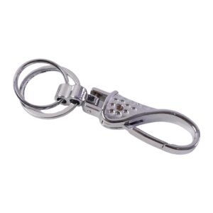 Heavy Duty Metal Key Holder – Durable with Swivel Hook for Everyday Use