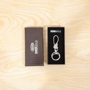 Heavy Duty Metal Key Holder – Durable with Swivel Hook for Everyday Use