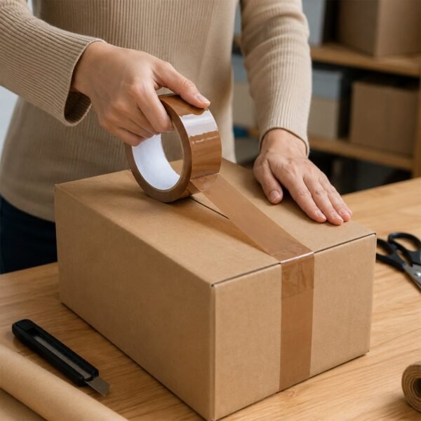 Brown Cello Tape – Durable Packing & Shipping Solution