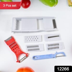 Kitchen Grater Set – 3-Piece Grater, Slicer & Peeler Kit