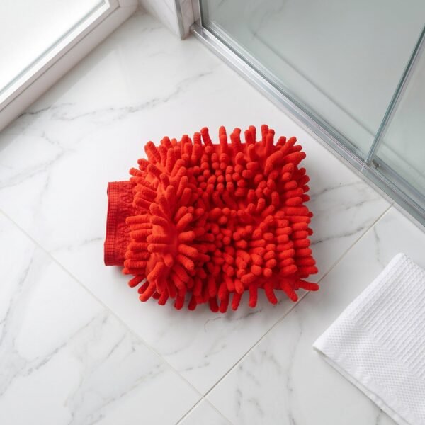 Microfiber Chenille Wash Glove for Bike Cleaning