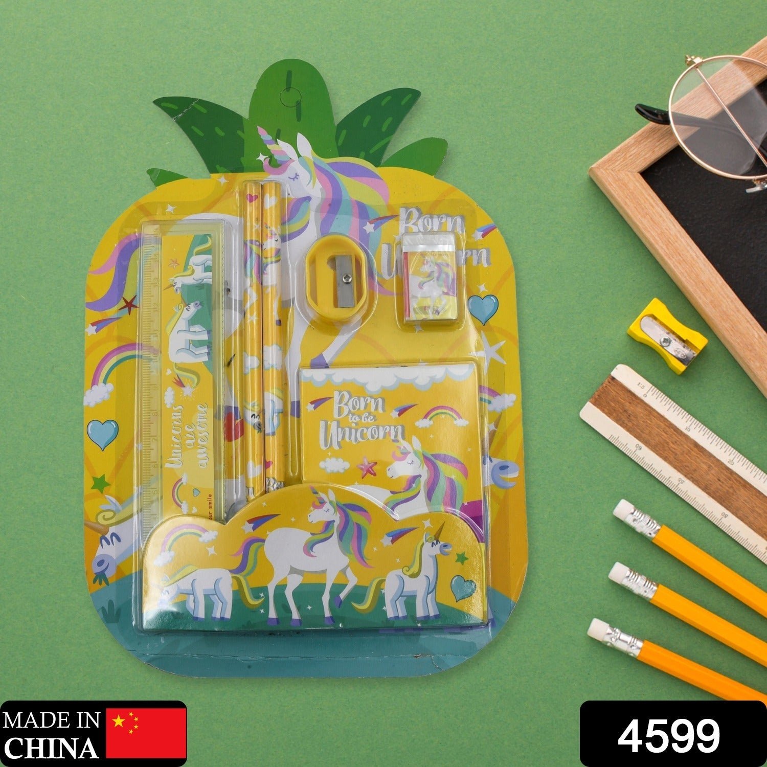 School Stationery Set – 6 Pc Kit for Kids & Office | VoltDesk