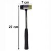 17063-06-size_1bf88ce9-0c5d-4f62-afc4-8ee260e44b94 Double Head Rubber Mallet – Non-slip grip & durable steel handle
