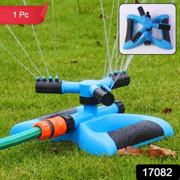 Garden Water Sprinkler – 360° Rotating for Full Coverage