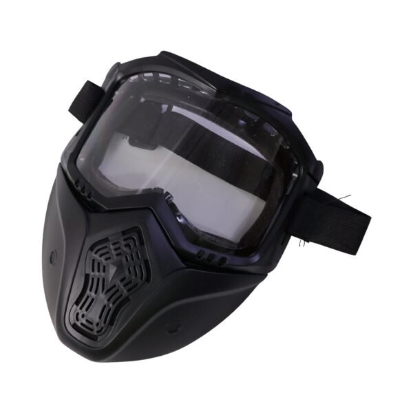Protective Bike Goggle Face Mask – Detachable Shield for Outdoor Safety