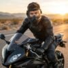 Protective Bike Goggle Face Mask – Detachable Shield for Outdoor Safety