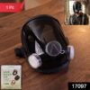 Full Face Safety Respirator Mask – Dual Filters & Clear Visor for Protection