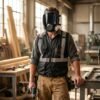 Full Face Safety Respirator Mask – Dual Filters & Clear Visor for Protection
