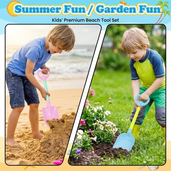 Kids Beach Sand Shovel Toy Set – Bright, Durable & Easy to Handle