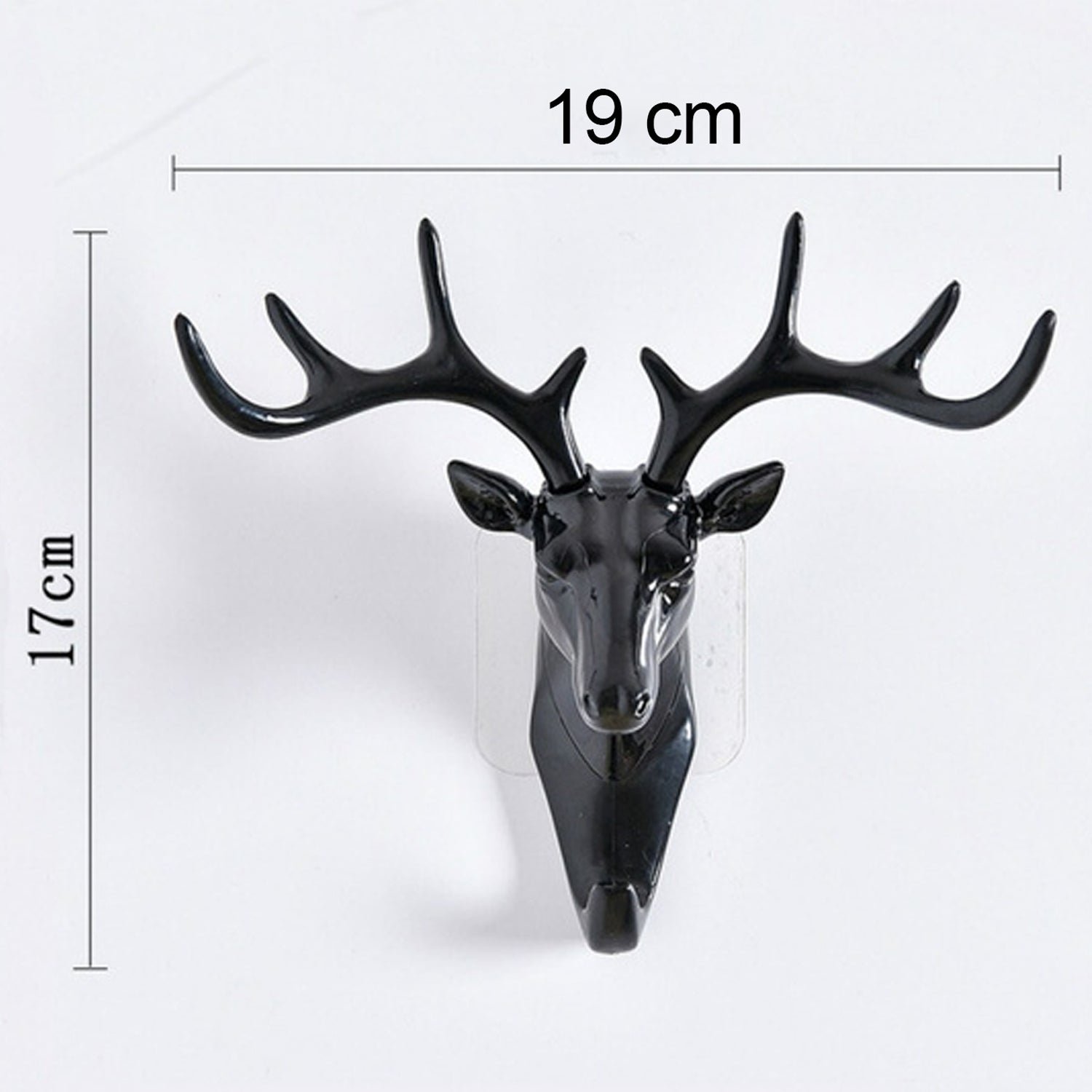 Deer Head Wall Hook – Self-Adhesive & Decorative | Styleva