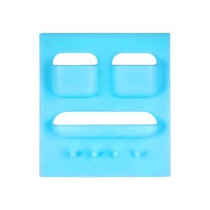 Soap Dish with Toothbrush Holder – Unbreakable Plastic | VelvetBubbles