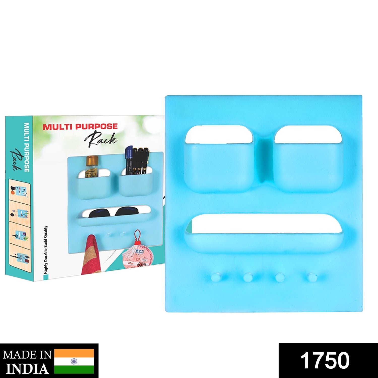 175001 Soap Dish with Toothbrush Holder – Unbreakable Plastic | VelvetBubbles