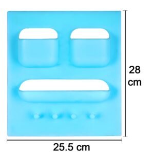 Soap Dish with Toothbrush Holder – Unbreakable Plastic | VelvetBubbles