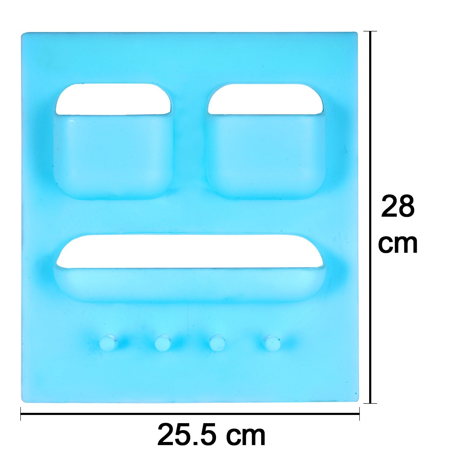 175003 Soap Dish with Toothbrush Holder – Unbreakable Plastic | VelvetBubbles
