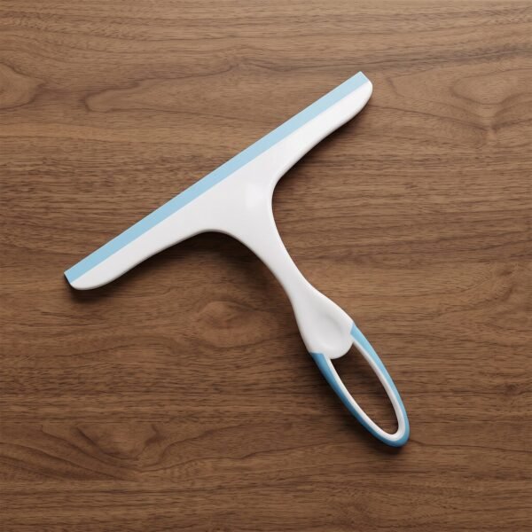 Plastic Kitchen and Shower Squeegee Wiper for Glass, Mirror and Countertops (1 Pc)