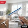 Plastic Kitchen and Shower Squeegee Wiper for Glass, Mirror and Countertops (1 Pc)
