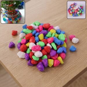 Multicolor Decorative Pebbles – Bright, Versatile Indoor & Outdoor Decor
