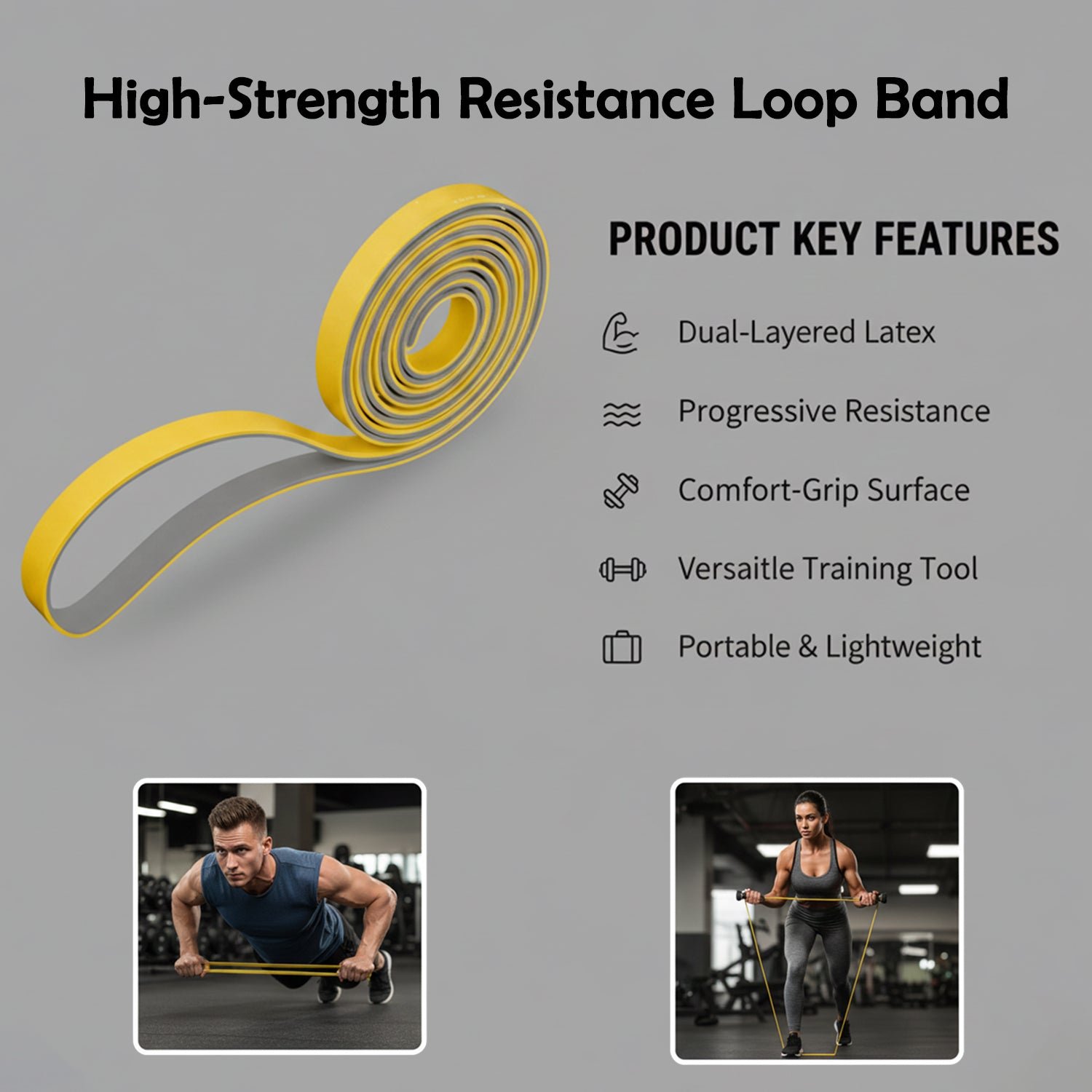 Resistance Loop Band – Heavy-Duty Strength Training Tool