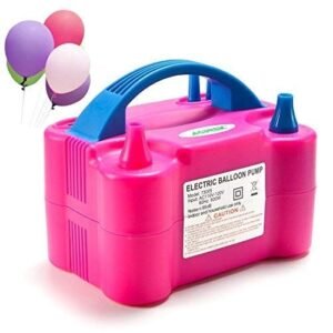 Electric Balloon Pump – Dual Nozzle Inflator | Play & Move