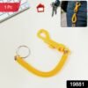 Retractable Keychain – Durable Coiled Key Holder with Carabiner