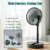 USB Folding Fan – Portable Desk Fan with Adjustable Speed & Phone Holder