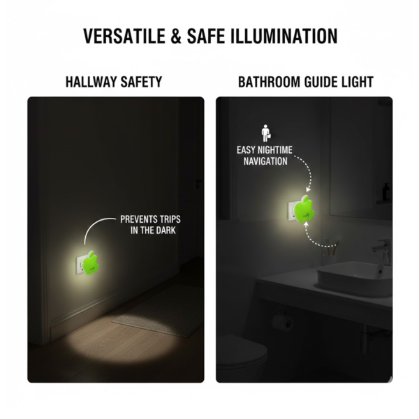 3D Illusion Night Light – Energy-Saving LED Lamp | Indo Glow