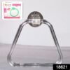 ABS Towel Ring Holder – Unbreakable Square Wall Mount | BathNova