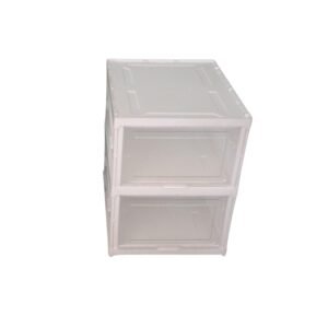 Stackable Storage Rack – Foldable Drawer Shelf | Organivo