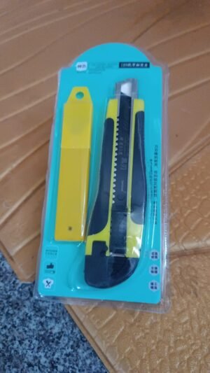 Cutter Knife Set – Heavy-Duty Snap-Off Blades & Safety Lock
