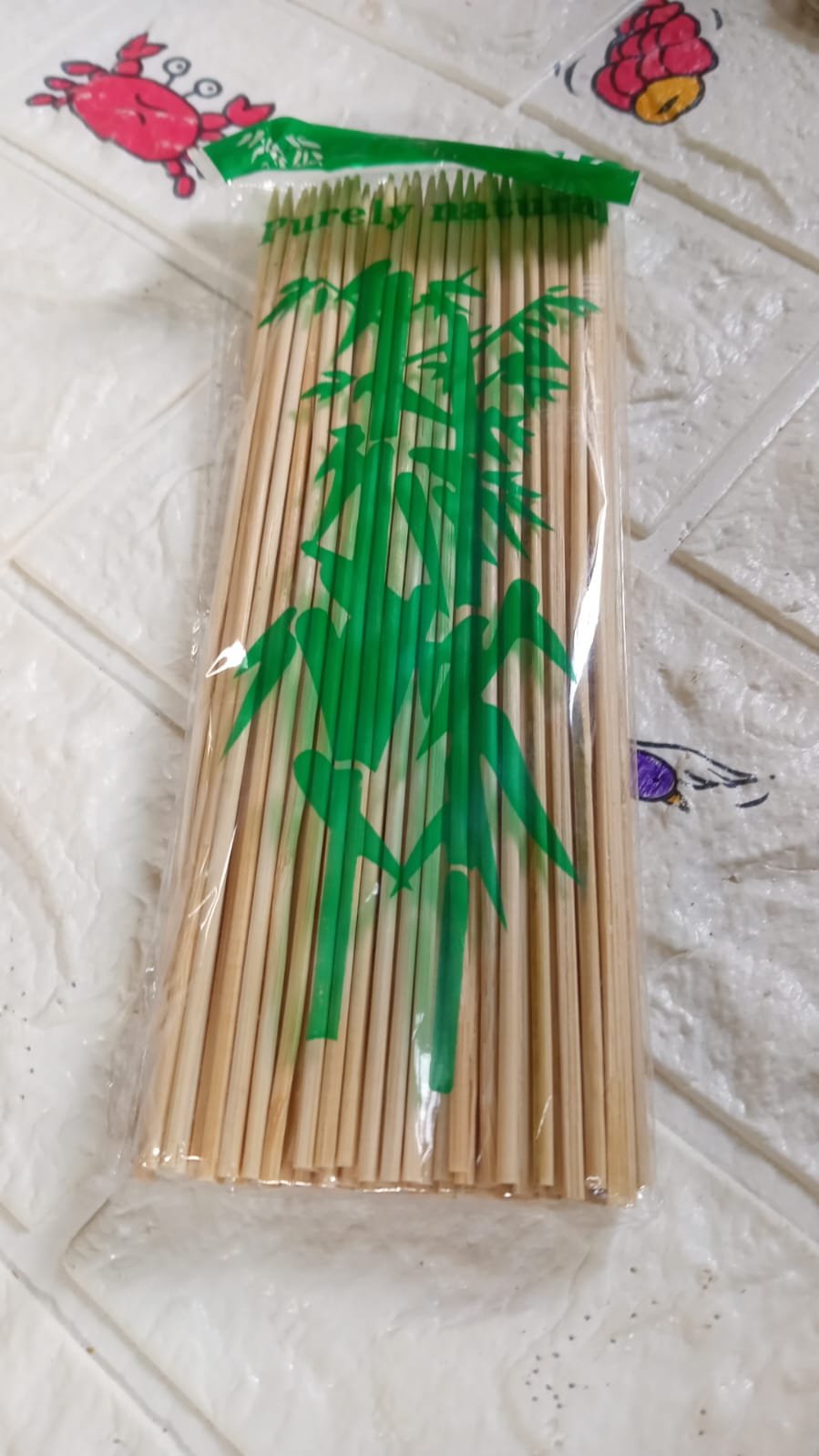 Bamboo BBQ Skewers 20cm – Durable Wooden Sticks | ChefArmor