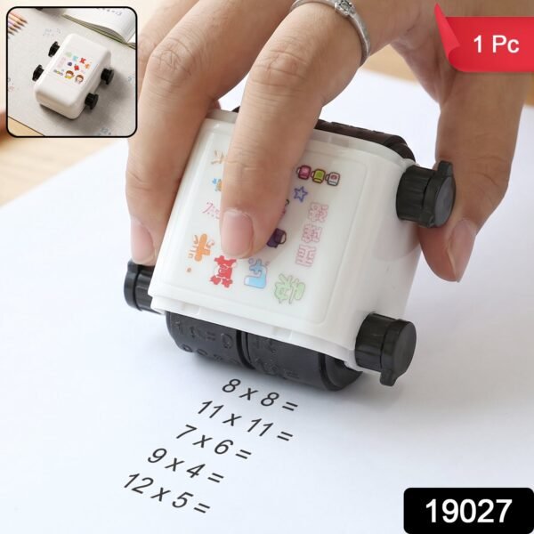 Digital Teaching Roller Stamp for Kids Math Practice and Learning Activity (1 Pc)