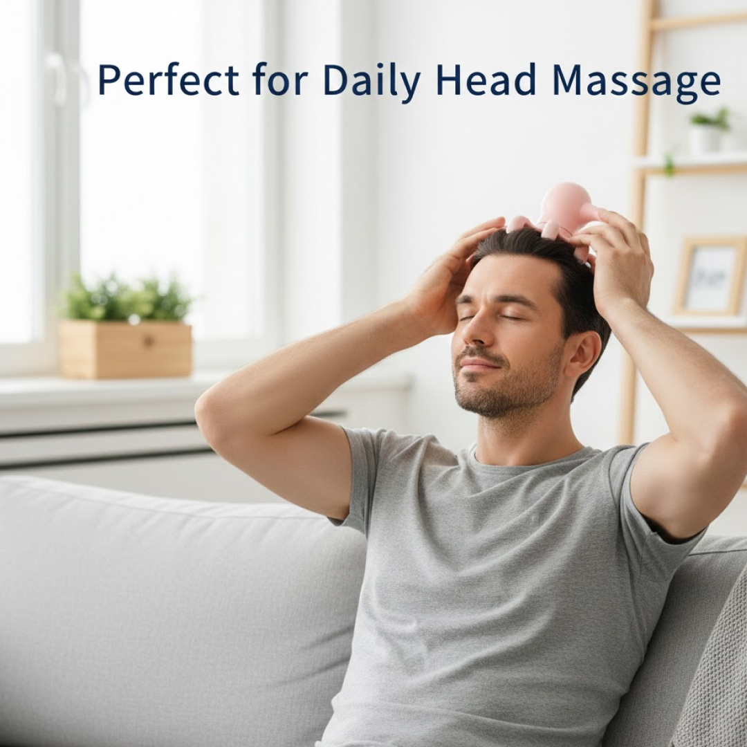 19062 Octopus Head Massager – Ergonomic Stress Relief Tool