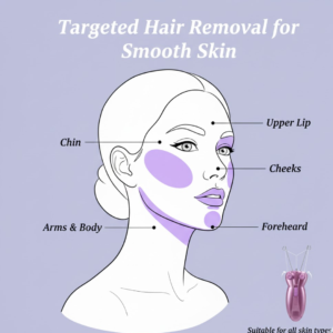 Electric Facial Hair Remover – Gentle & Smooth Skin | Velvet Wellness
