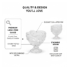 Glass Ice Cream Cups – Elegant Dessert Serving Set (6 Pcs) | Styleva