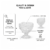 Glass Ice Cream Cups – Elegant Dessert Serving Set (6 Pcs) | Styleva