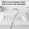 Stainless Steel Toothpick Set – 7-in-1 Portable Dental Kit | AuriGlam