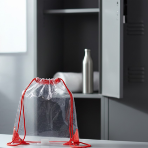 Clear Waterproof Stadium Bag for Gym and Travel
