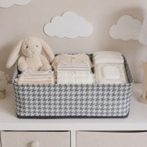 Foldable Cloth Organizer Basket – Space-saving Home Storage