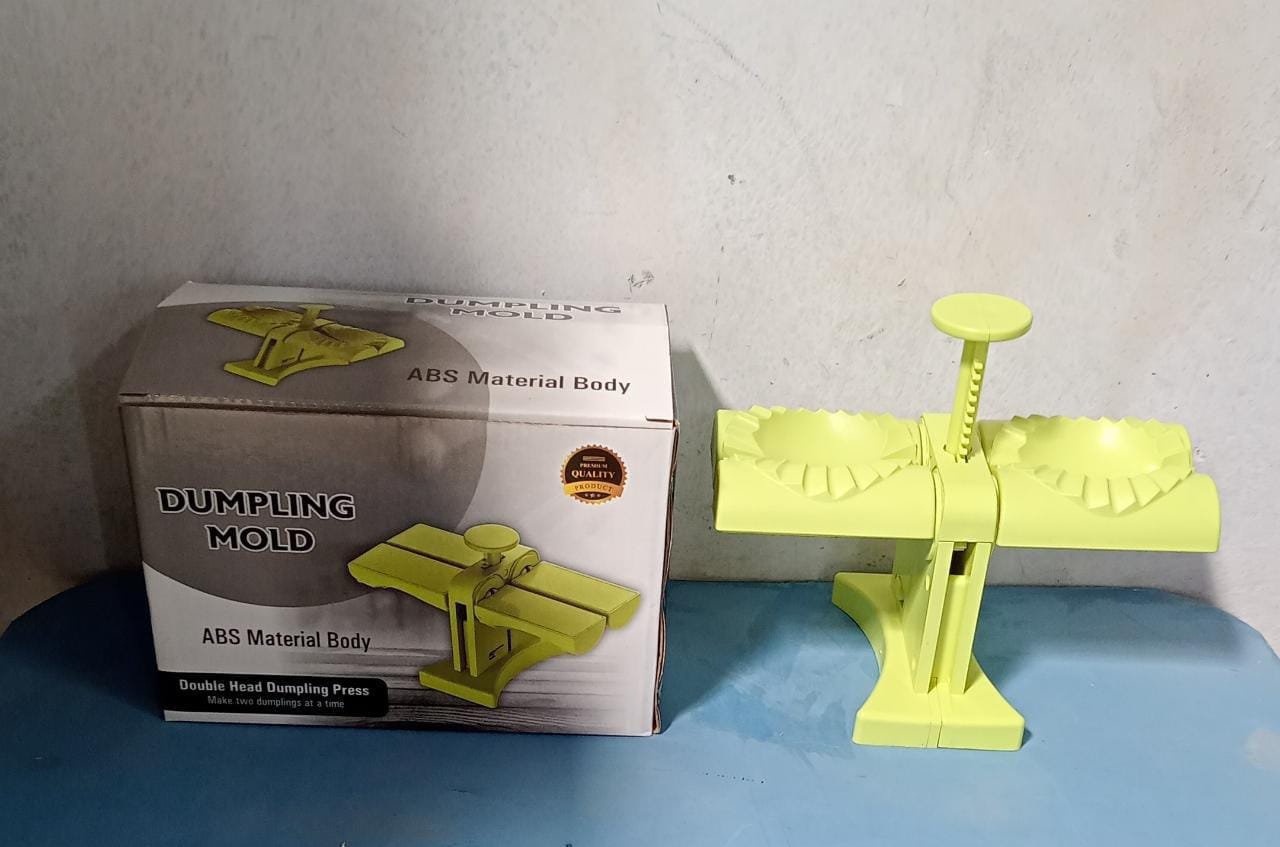 Dumpling Maker Mold – Double Head Easy Press Tool | Bake & Dwell