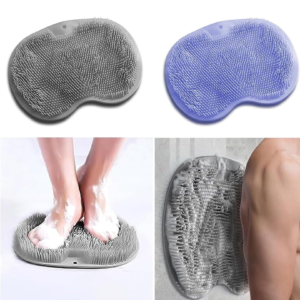 19940 Silicone Bath Massage Cushion – Non-Slip Foot Scrubber & Exfoliator