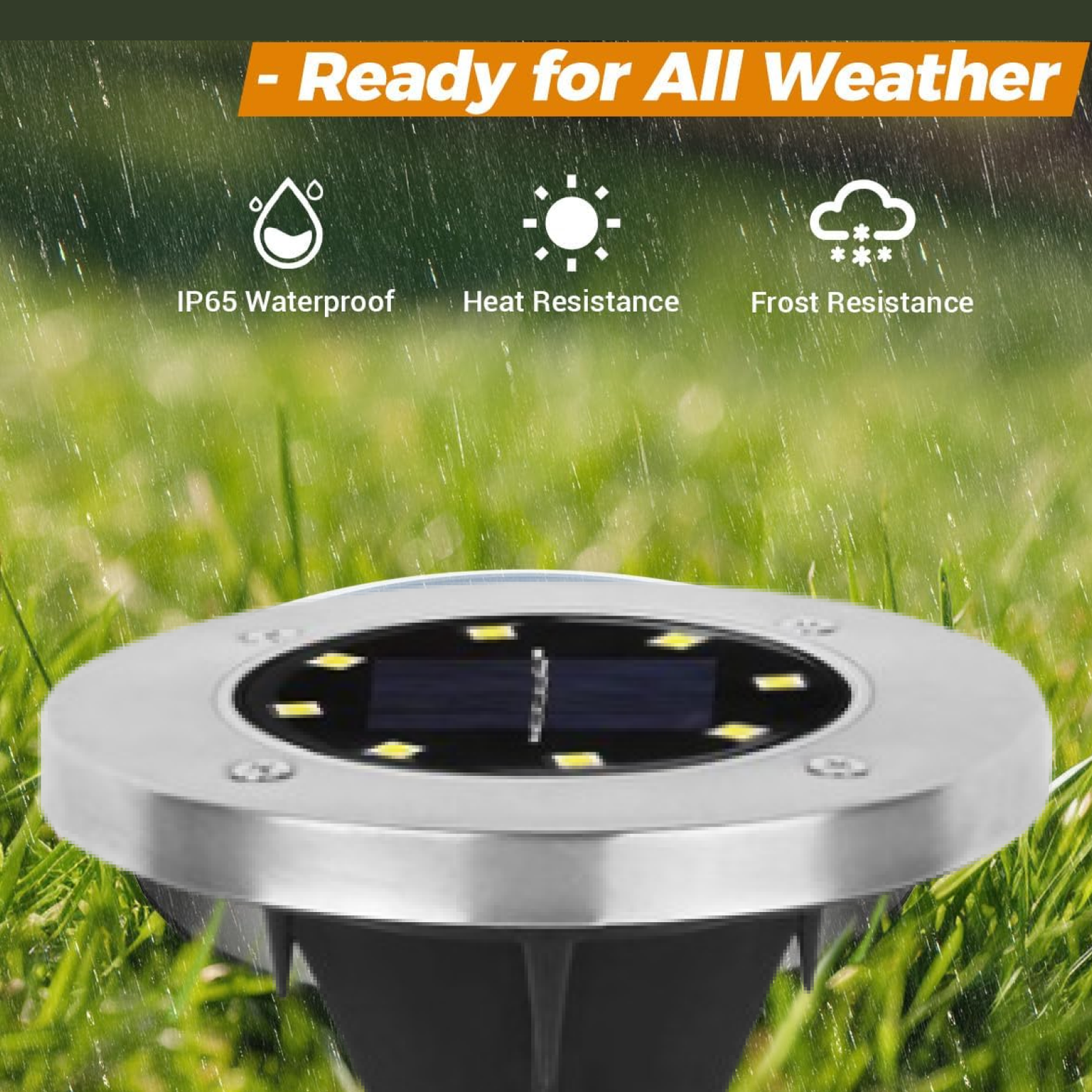Solar Powered LED Garden Lights – Eco-Friendly Outdoor Pathway Lighting