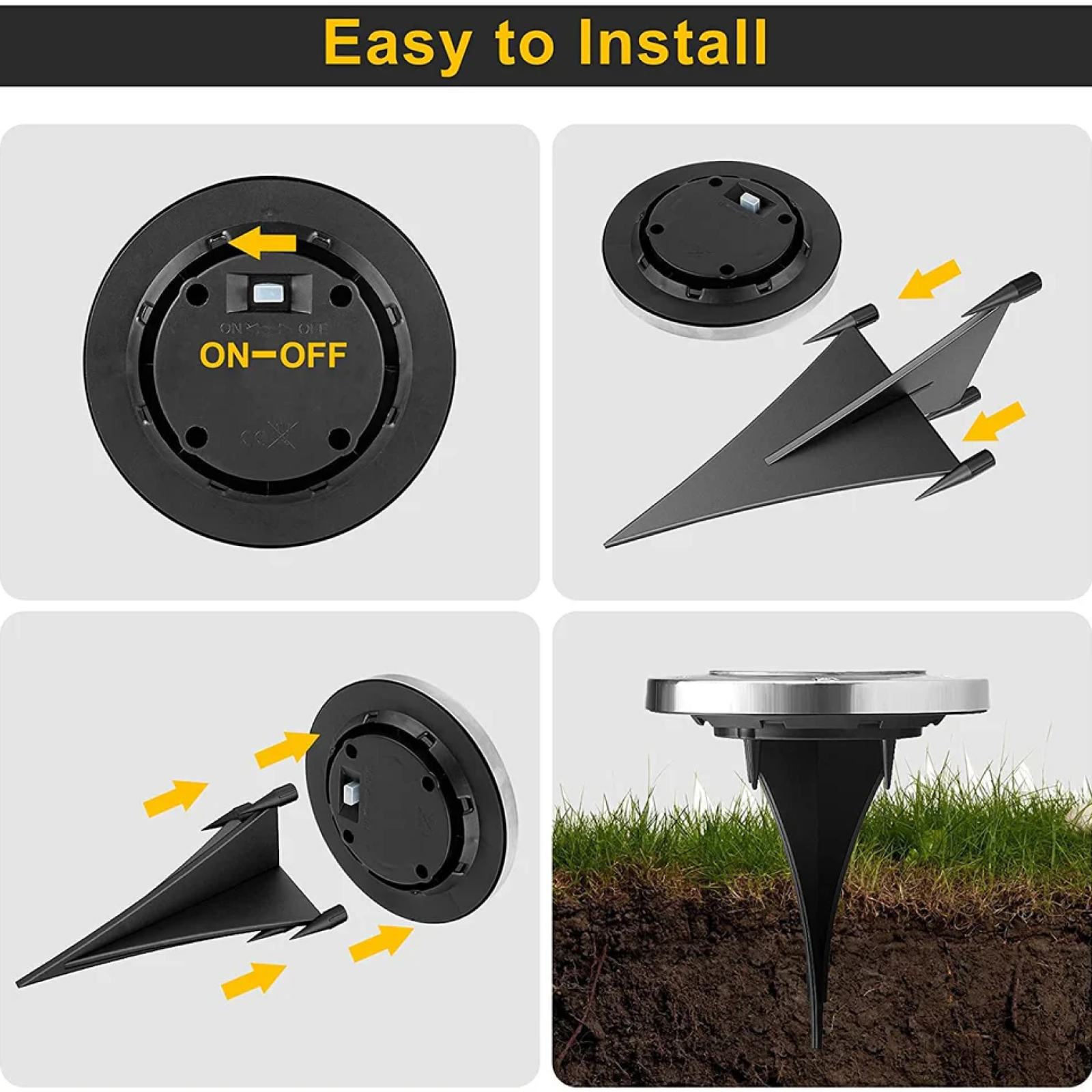 Solar Powered LED Garden Lights – Eco-Friendly Outdoor Pathway Lighting