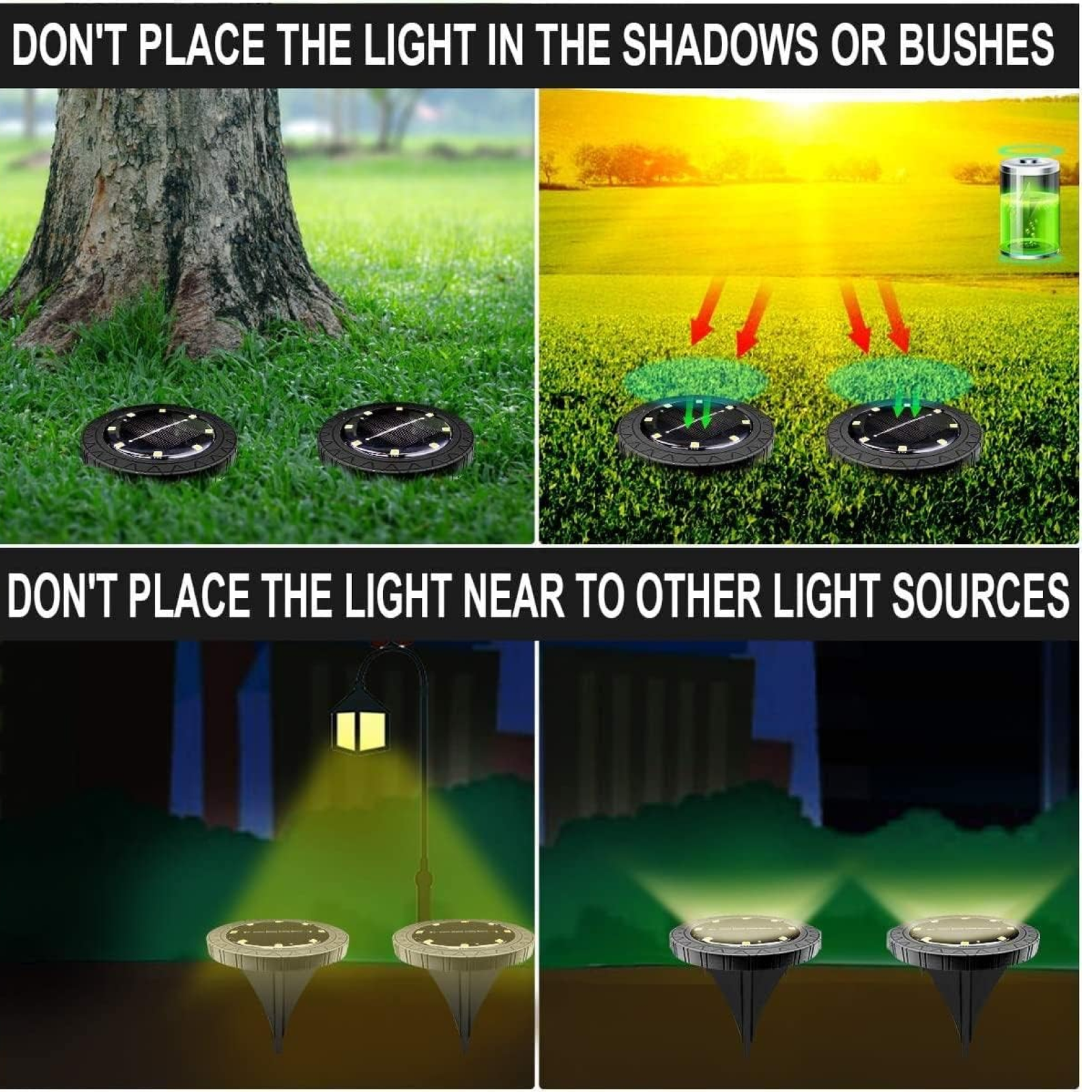 Solar Powered LED Garden Lights – Eco-Friendly Outdoor Pathway Lighting