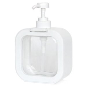 Soap Dispenser – Clear Refillable Pump Bottle | VelvetBubbles