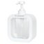 Soap Dispenser – Clear Refillable Pump Bottle | VelvetBubbles